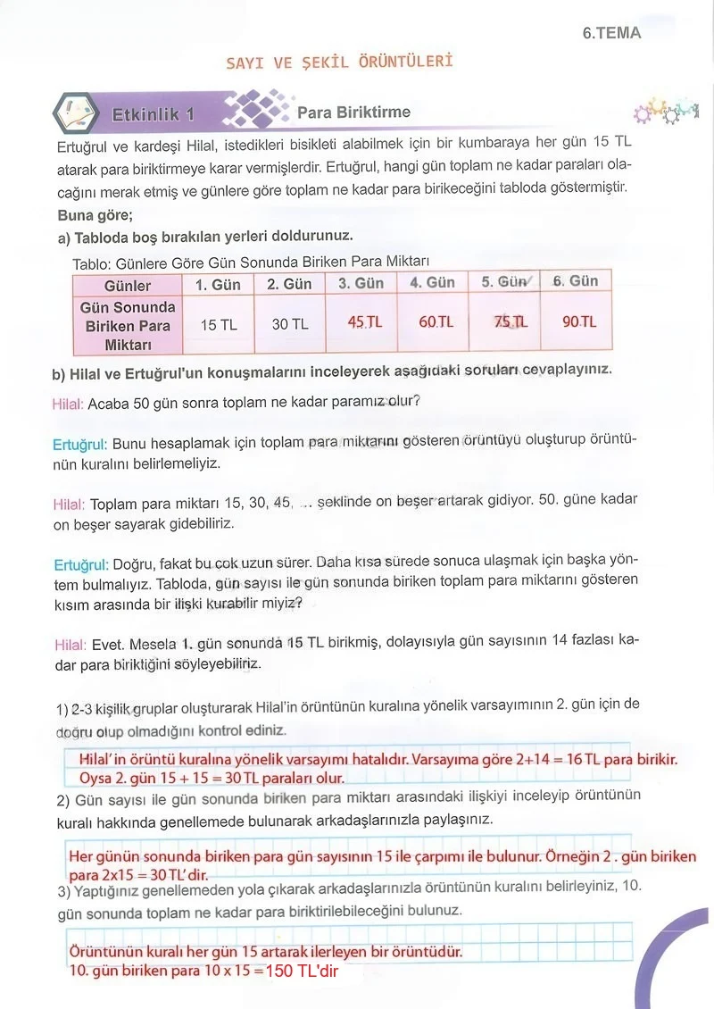 5. Sınıf Matematik Ders Kitabı Cevapları Meb Yayınları 2.Kitap Sayfa 139 Çözüm Görseli