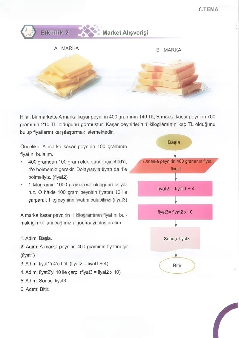5. Sınıf Matematik Ders Kitabı Cevapları Meb Yayınları 2.Kitap Sayfa 155 Çözüm Görseli