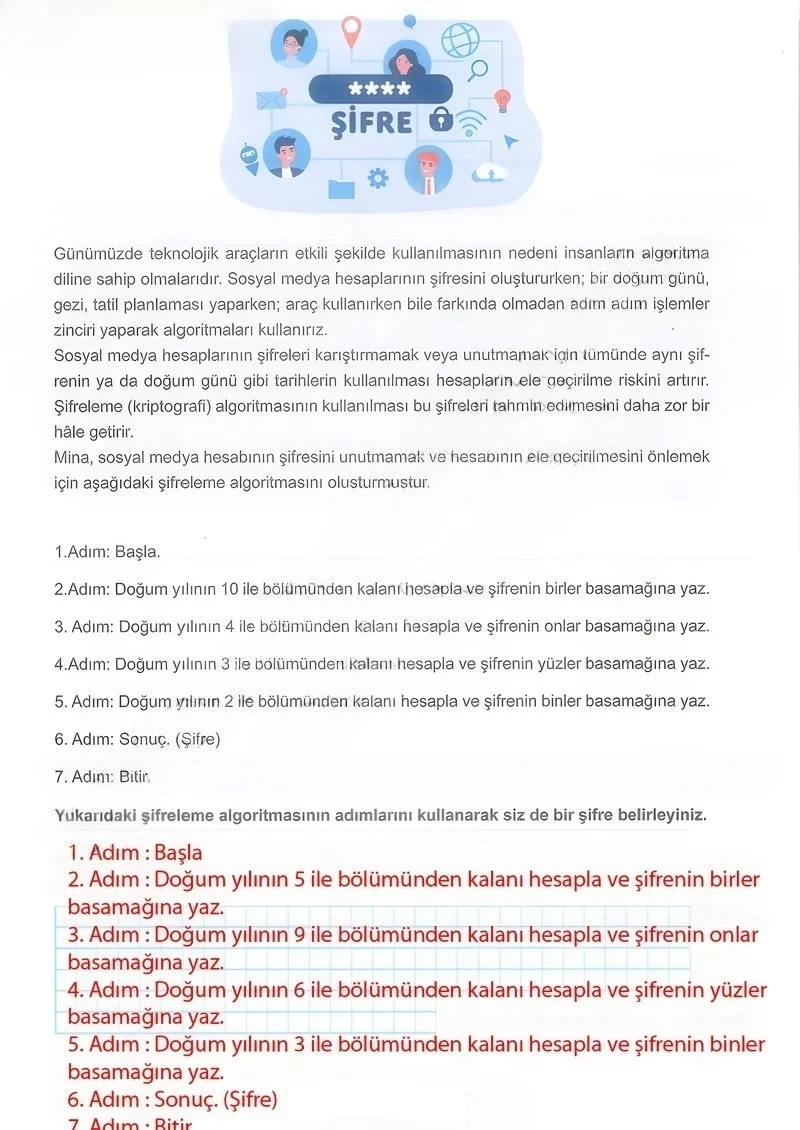 5. Sınıf Matematik Ders Kitabı Cevapları Meb Yayınları 2.Kitap Sayfa 159 Çözüm Görseli