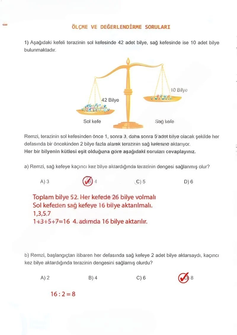 5. Sınıf Matematik Ders Kitabı Cevapları Meb Yayınları 2.Kitap Sayfa 160 Çözüm Görseli