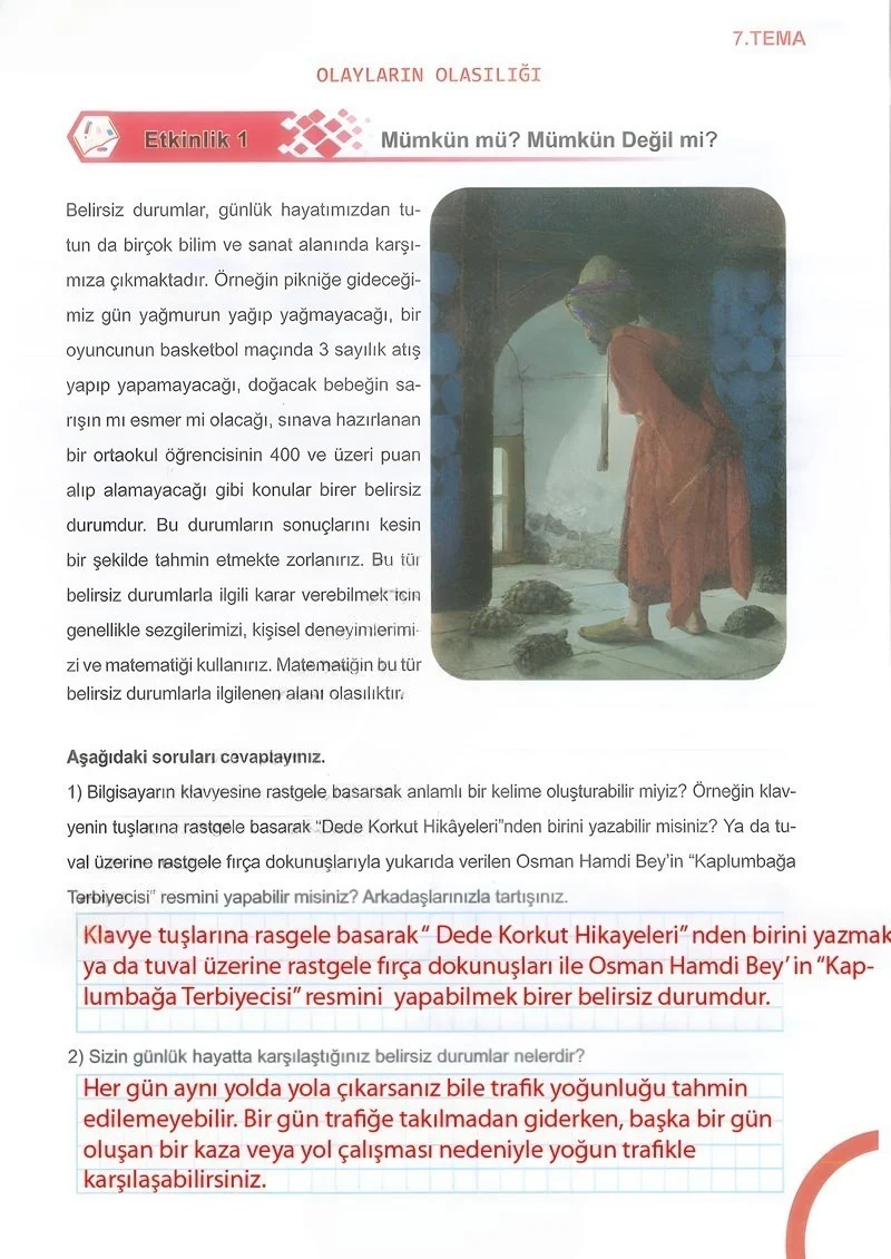 5. Sınıf Matematik Ders Kitabı Cevapları Meb Yayınları 2.Kitap Sayfa 167 Çözüm Görseli