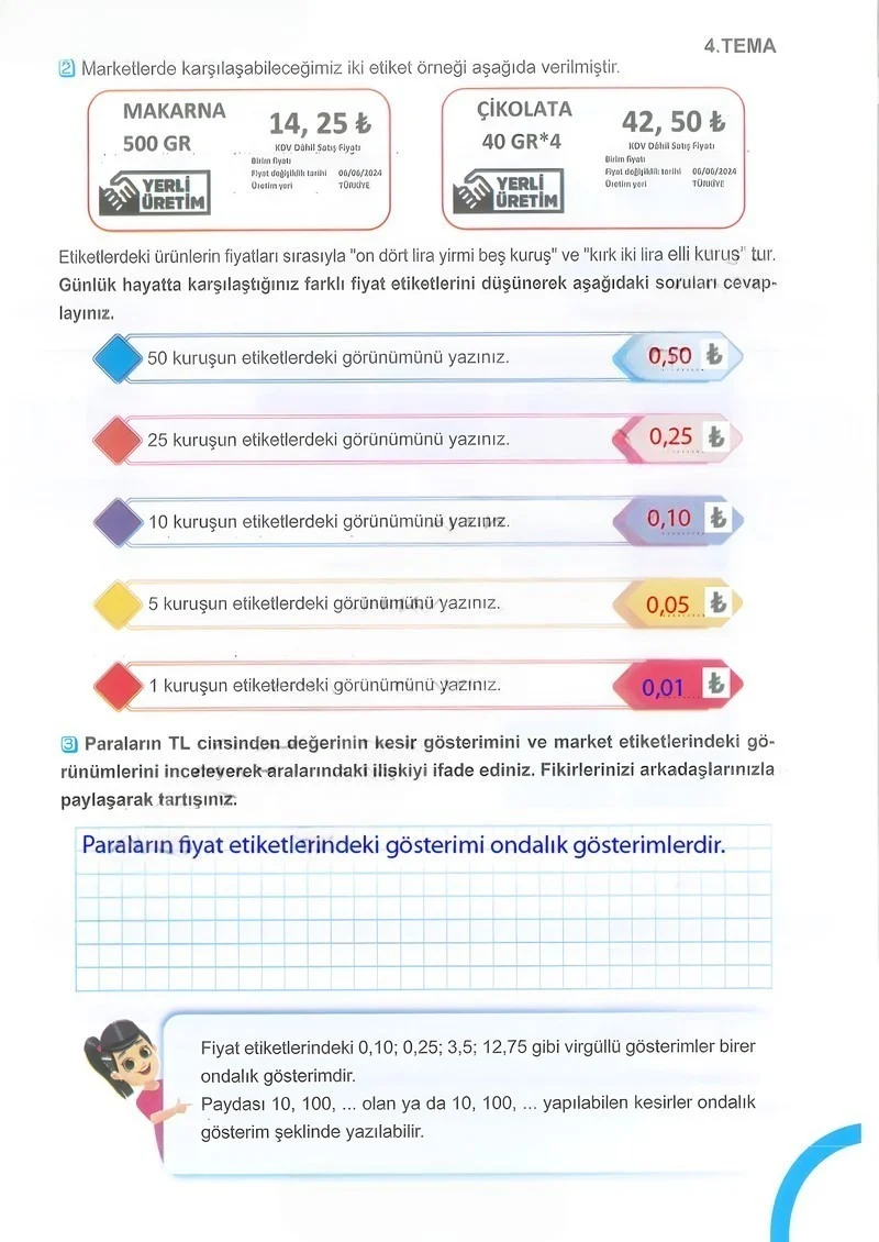 5. Sınıf Matematik Ders Kitabı Cevapları Meb Yayınları 2.Kitap Sayfa 21 Çözüm Görseli