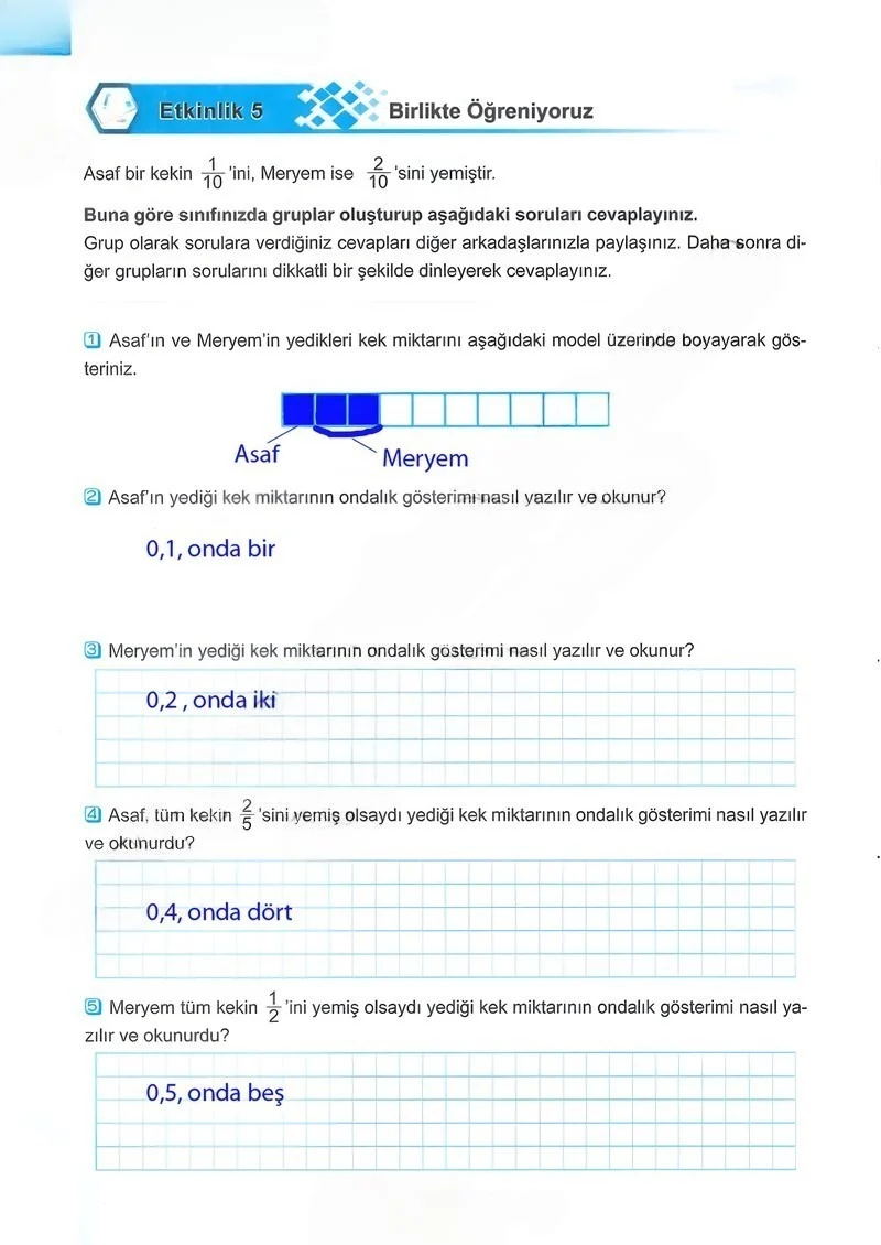 5. Sınıf Matematik Ders Kitabı Cevapları Meb Yayınları 2.Kitap Sayfa 26 Çözüm Görseli