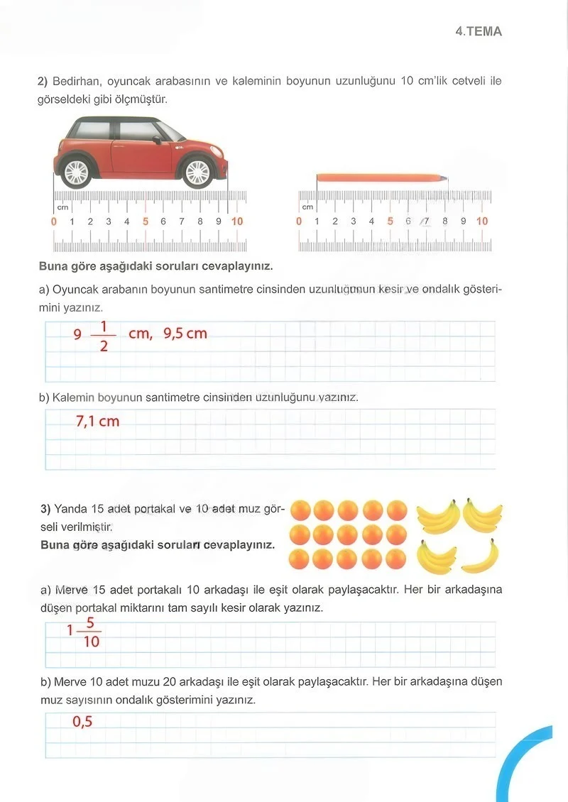 5. Sınıf Matematik Ders Kitabı Cevapları Meb Yayınları 2.Kitap Sayfa 33 Çözüm Görseli