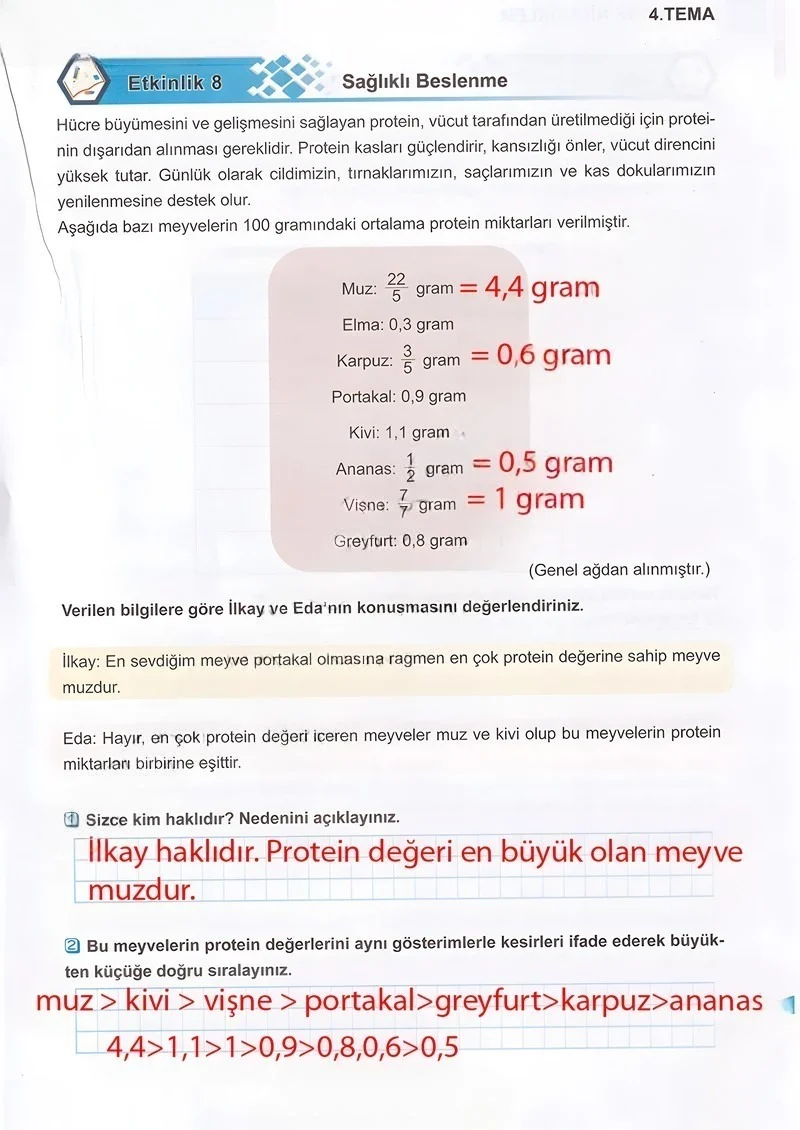 5. Sınıf Matematik Ders Kitabı Cevapları Meb Yayınları 2.Kitap Sayfa 47 Çözüm Görseli