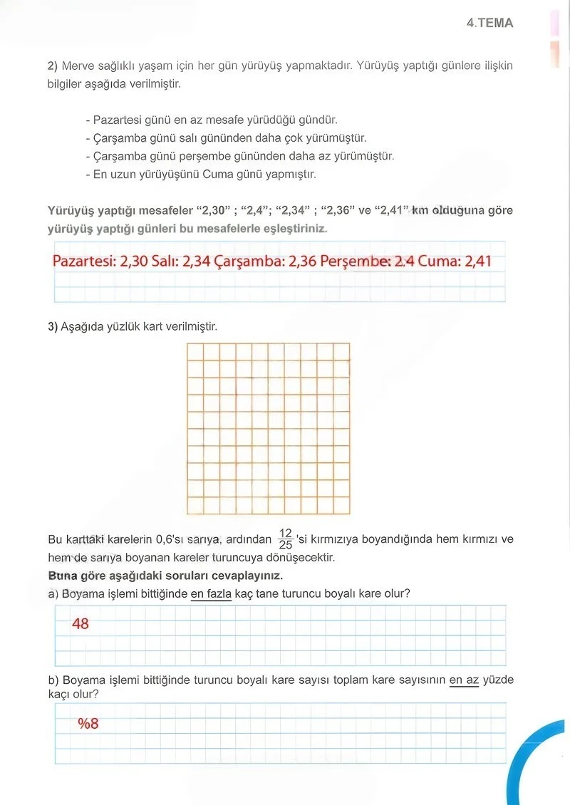 5. Sınıf Matematik Ders Kitabı Cevapları Meb Yayınları 2.Kitap Sayfa 53 Çözüm Görseli