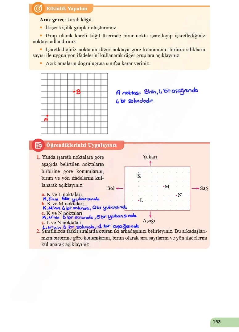 5. Sınıf Matematik Ders Kitabı Cevapları Özgün Yayınları Sayfa 153 Çözüm Görseli