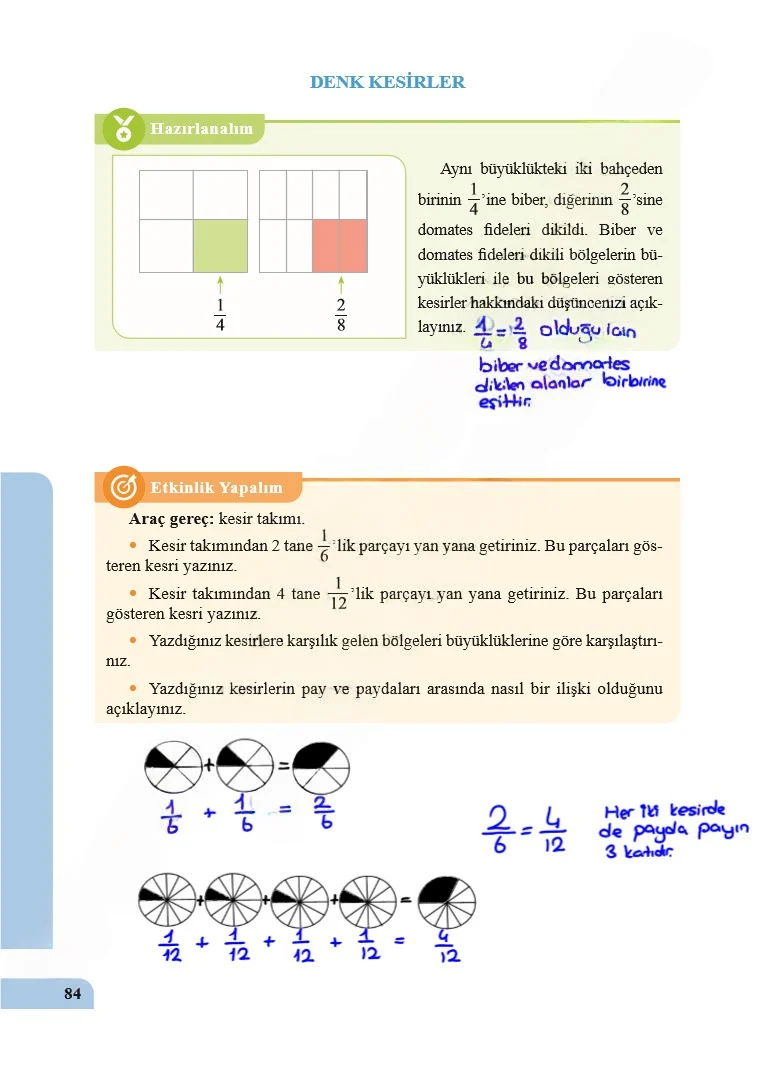 5. Sınıf Matematik Ders Kitabı Cevapları Özgün Yayınları Sayfa 84 Çözüm Görseli