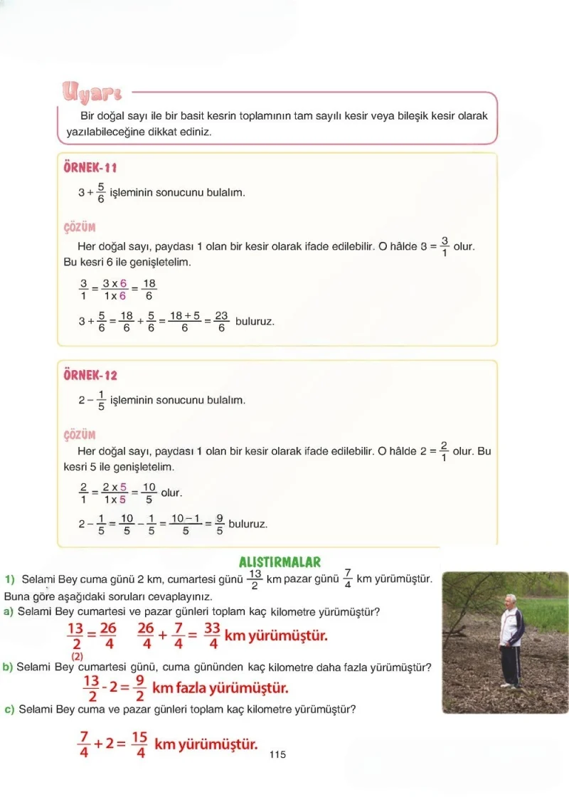 5. Sınıf Matematik Ders Kitabı Cevapları Tuna Yayınları Sayfa 115 Çözüm Görseli