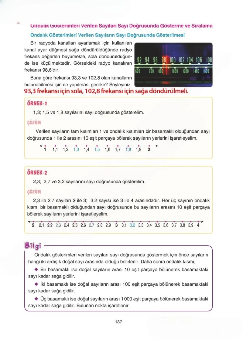 5. Sınıf Matematik Ders Kitabı Cevapları Tuna Yayınları Sayfa 137 Çözüm Görseli