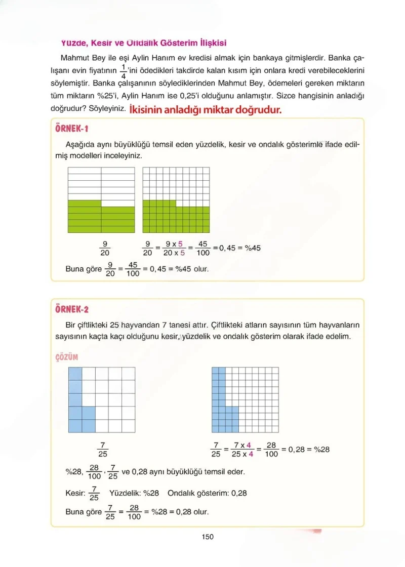 5. Sınıf Matematik Ders Kitabı Cevapları Tuna Yayınları Sayfa 150 Çözüm Görseli