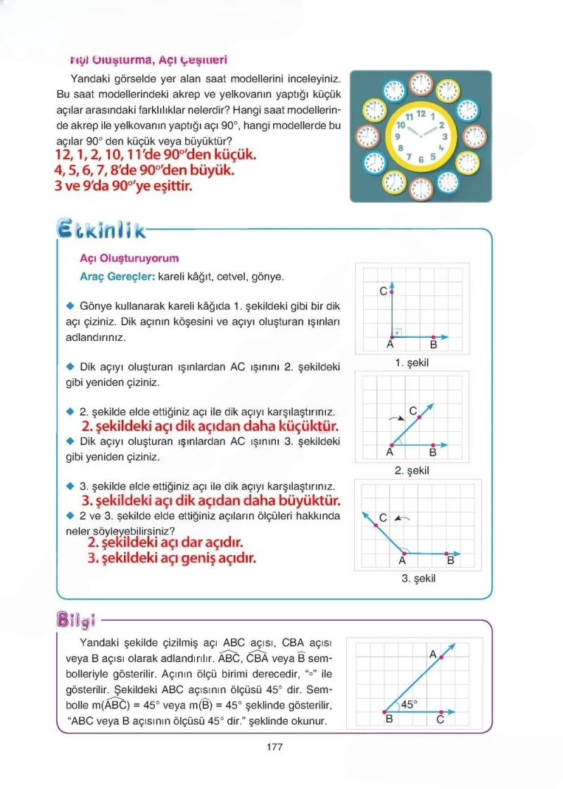 5. Sınıf Matematik Ders Kitabı Cevapları Tuna Yayınları Sayfa 177 Çözüm Görseli