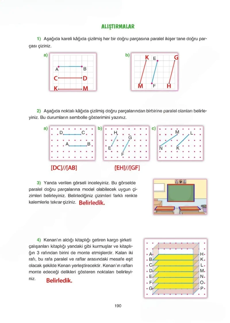 5. Sınıf Matematik Ders Kitabı Cevapları Tuna Yayınları Sayfa 190 Çözüm Görseli