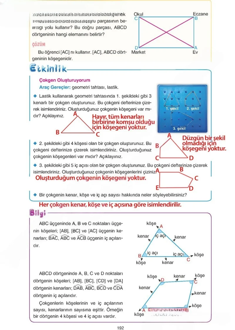 5. Sınıf Matematik Ders Kitabı Cevapları Tuna Yayınları Sayfa 192 Çözüm Görseli