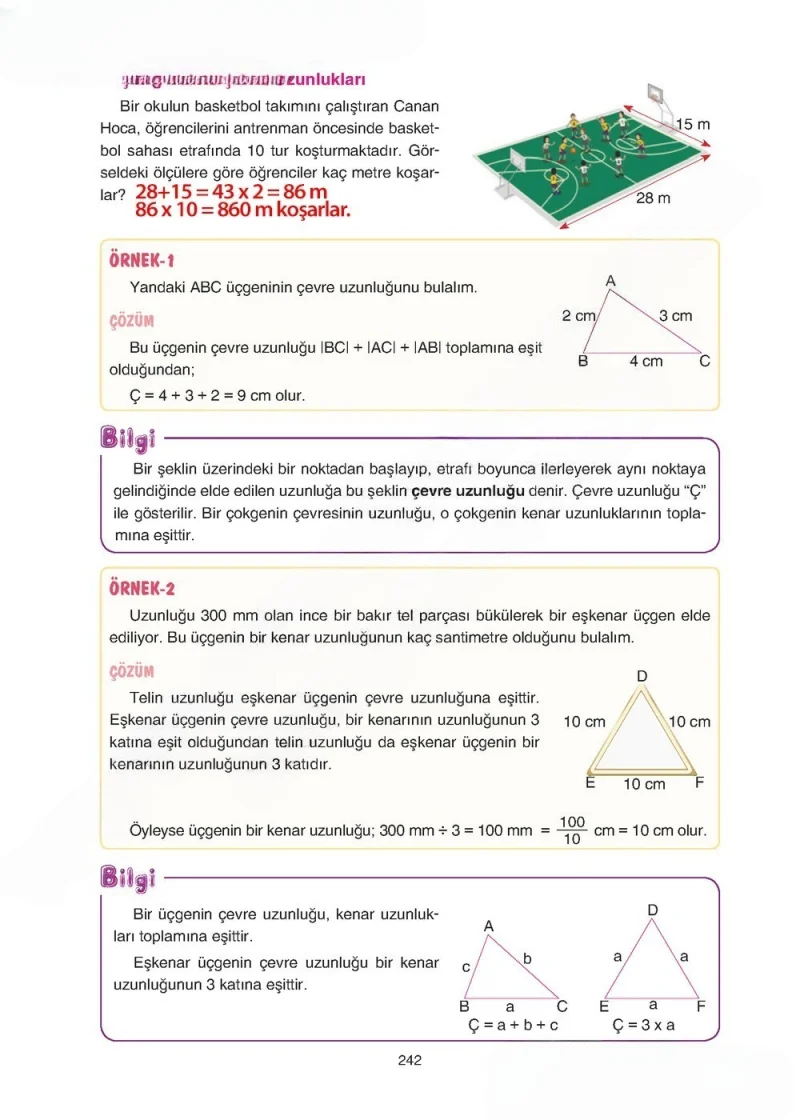 5. Sınıf Matematik Ders Kitabı Cevapları Tuna Yayınları Sayfa 242 Çözüm Görseli