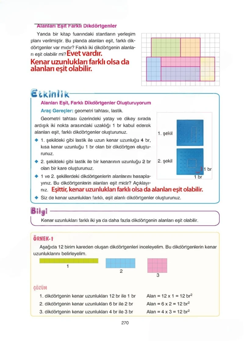 5. Sınıf Matematik Ders Kitabı Cevapları Tuna Yayınları Sayfa 270 Çözüm Görseli