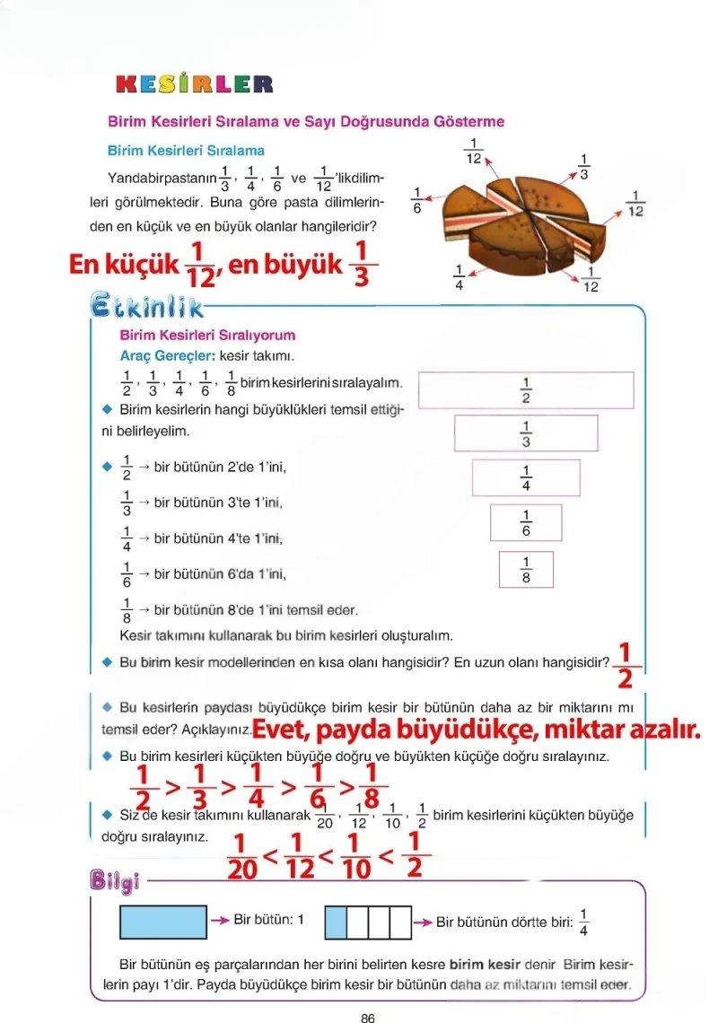5. Sınıf Matematik Ders Kitabı Cevapları Tuna Yayınları Sayfa 86 Çözüm Görseli