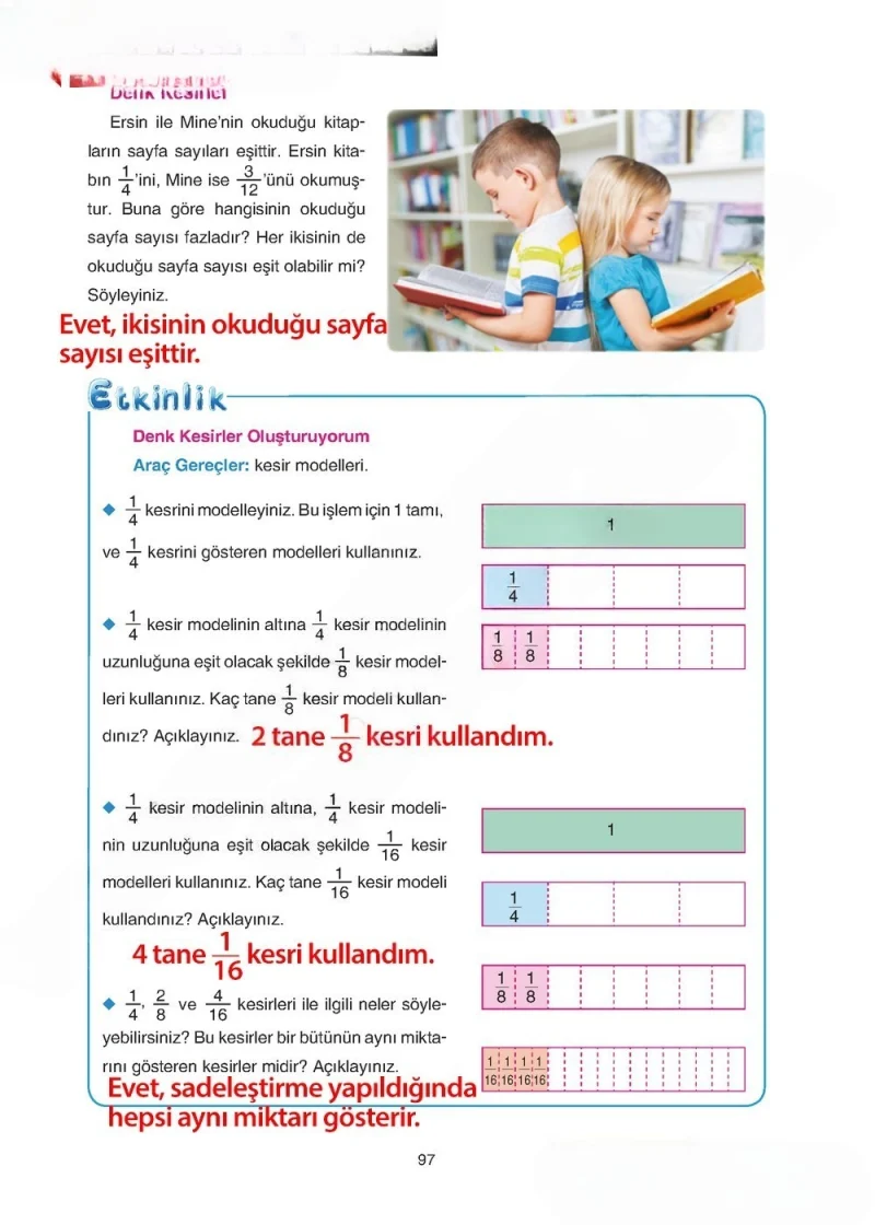 5. Sınıf Matematik Ders Kitabı Cevapları Tuna Yayınları Sayfa 97 Çözüm Görseli