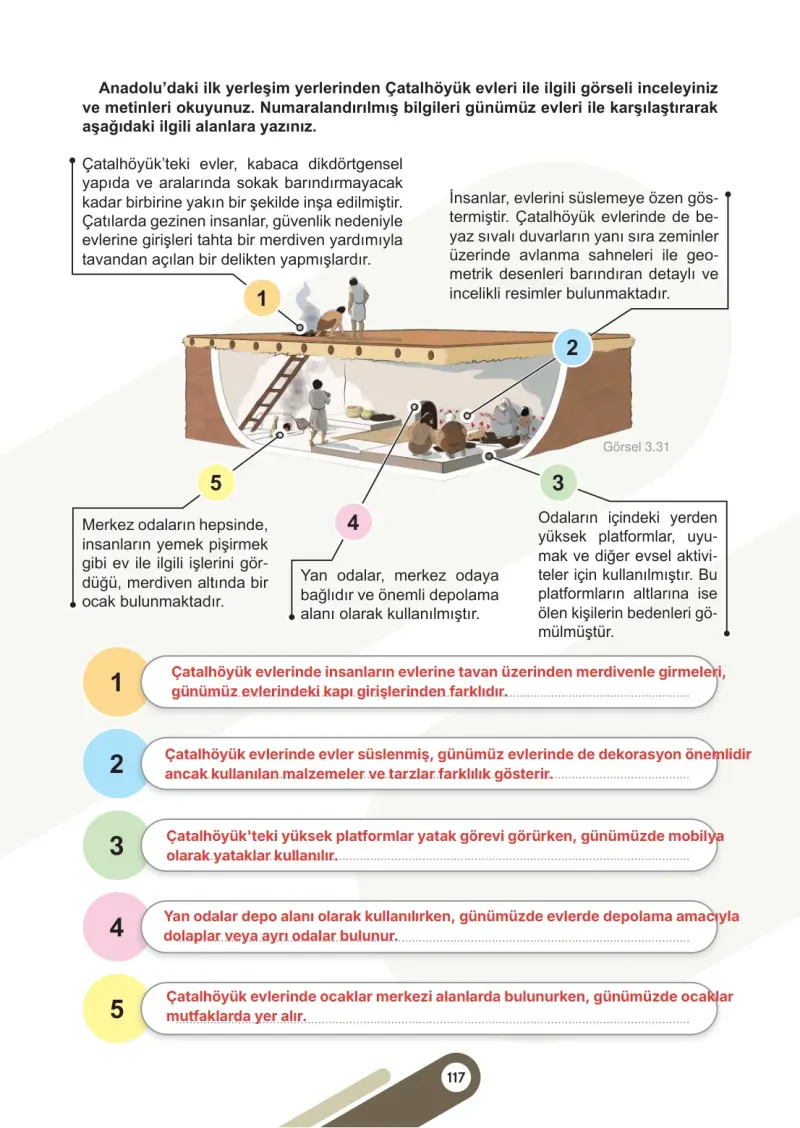 5. Sınıf Sosyal Bilgiler Ders Kitabı Cevapları Meb Yayınları 1. Kitap Sayfa 117 Çözüm Görseli