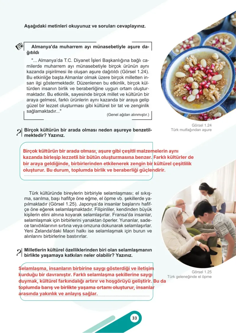 5. Sınıf Sosyal Bilgiler Ders Kitabı Cevapları Meb Yayınları 1. Kitap Sayfa 33 Çözüm Görseli