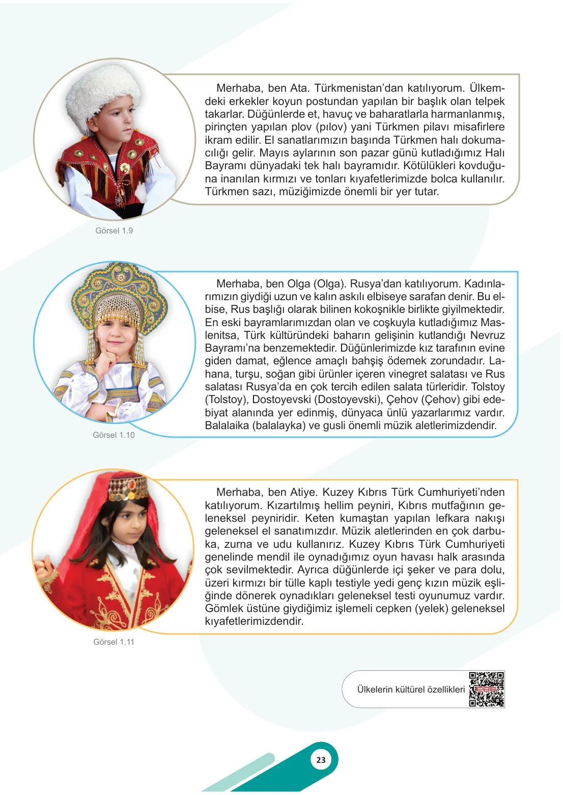 5. Sınıf Sosyal Bilgiler Ders Kitabı Cevapları Meb Yayınları 1. Kitap Sayfa 23