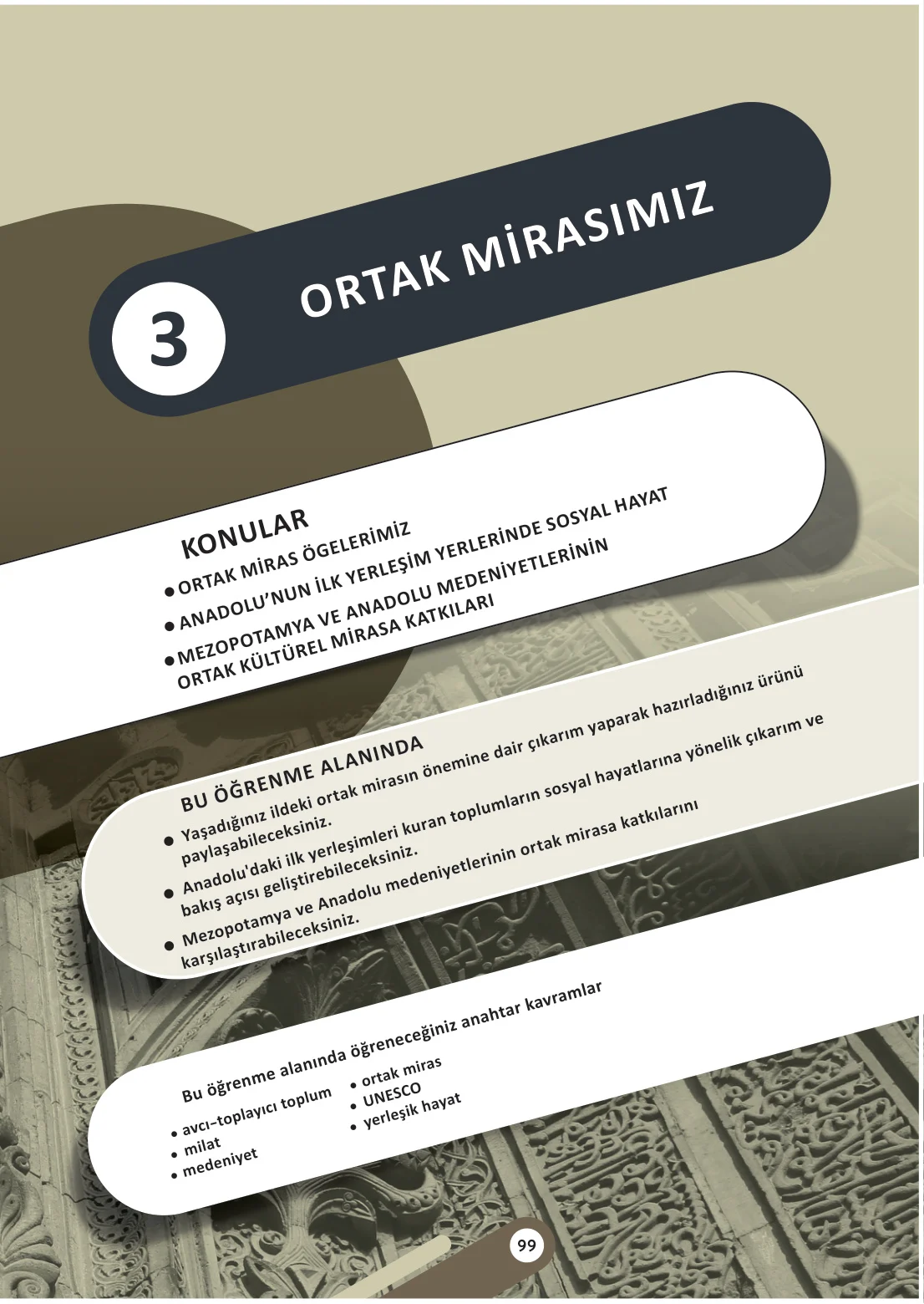5. Sınıf Sosyal Bilgiler Ders Kitabı Cevapları Meb Yayınları 1. Kitap Sayfa 99