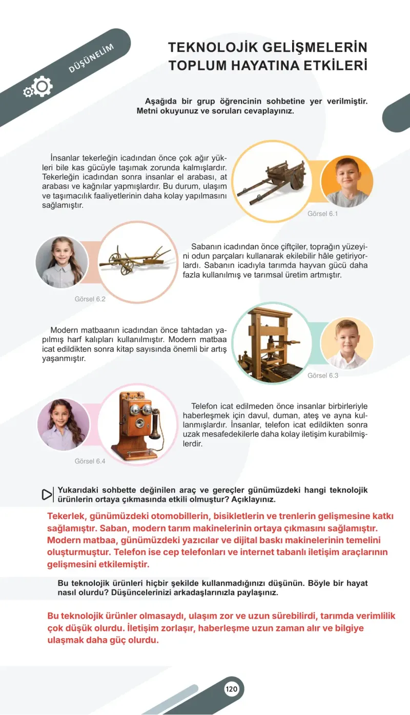 5. Sınıf Sosyal Bilgiler Ders Kitabı Cevapları Meb Yayınları 2. Kitap Sayfa 120 Çözüm Görseli