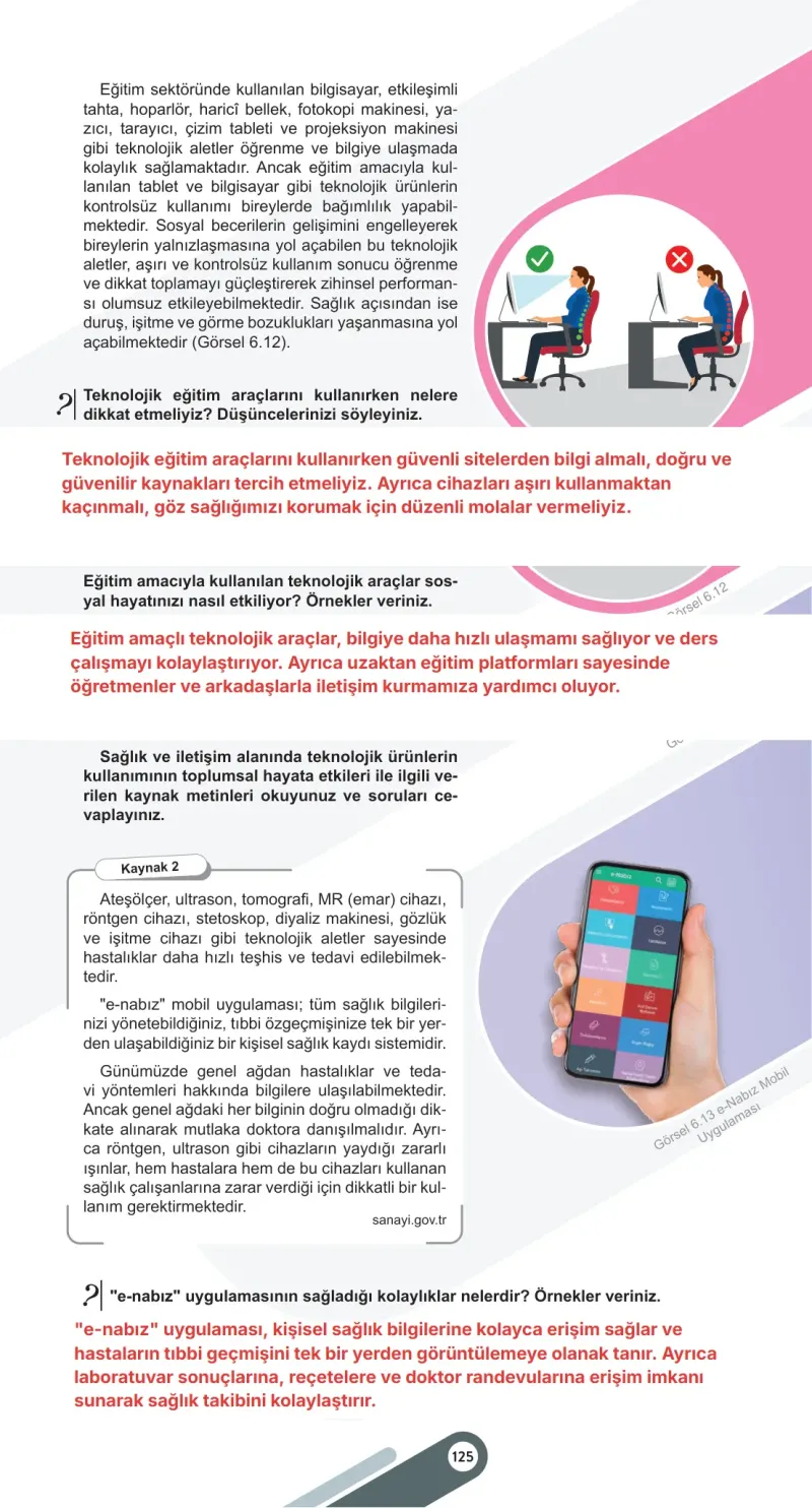 5. Sınıf Sosyal Bilgiler Ders Kitabı Cevapları Meb Yayınları 2. Kitap Sayfa 125 Çözüm Görseli