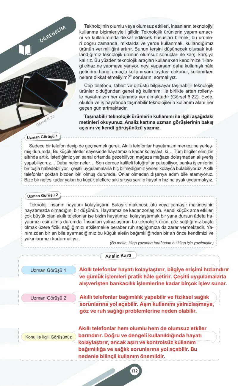 5. Sınıf Sosyal Bilgiler Ders Kitabı Cevapları Meb Yayınları 2. Kitap Sayfa 132 Çözüm Görseli