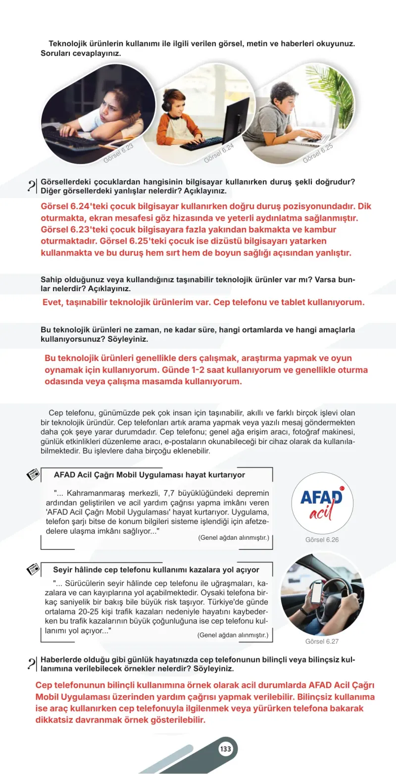 5. Sınıf Sosyal Bilgiler Ders Kitabı Cevapları Meb Yayınları 2. Kitap Sayfa 133 Çözüm Görseli