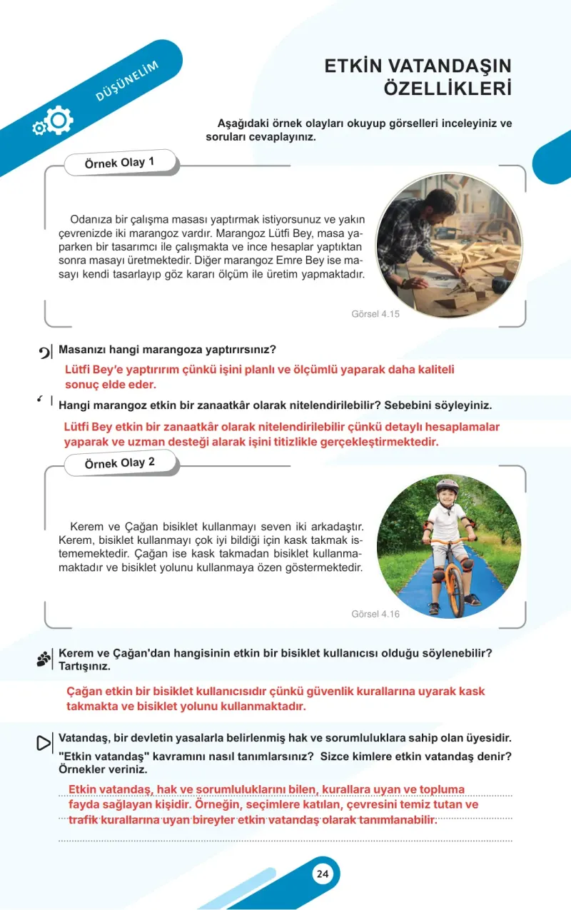 5. Sınıf Sosyal Bilgiler Ders Kitabı Cevapları Meb Yayınları 2. Kitap Sayfa 24 Çözüm Görseli