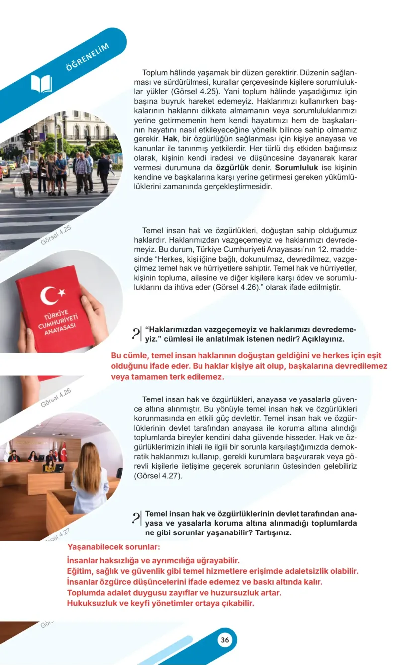 5. Sınıf Sosyal Bilgiler Ders Kitabı Cevapları Meb Yayınları 2. Kitap Sayfa 36 Çözüm Görseli