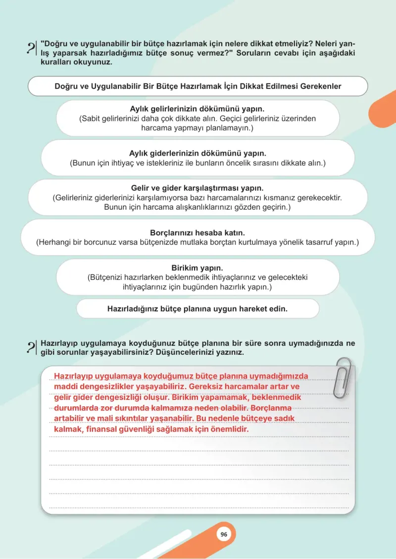 5. Sınıf Sosyal Bilgiler Ders Kitabı Cevapları Meb Yayınları 2. Kitap Sayfa 96 Çözüm Görseli