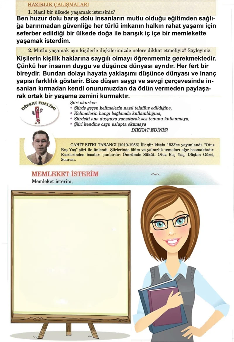 5. Sınıf Türkçe Ders Kitabı Cevapları Anıttepe Yayınları Sayfa 10 Çözüm Görseli