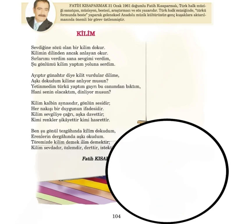 5. Sınıf Türkçe Ders Kitabı Cevapları Anıttepe Yayınları Sayfa 104 Çözüm Görseli