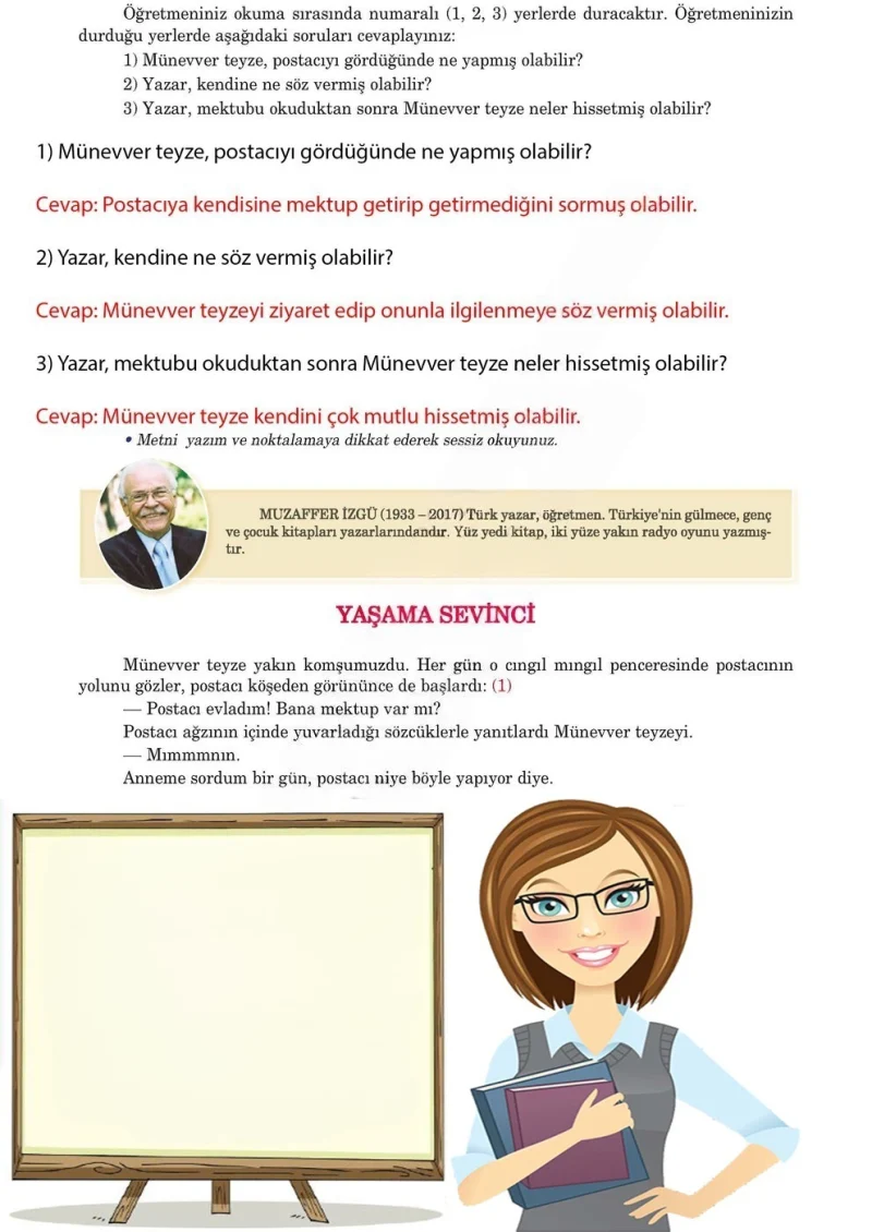 5. Sınıf Türkçe Ders Kitabı Cevapları Anıttepe Yayınları Sayfa 206 Çözüm Görseli