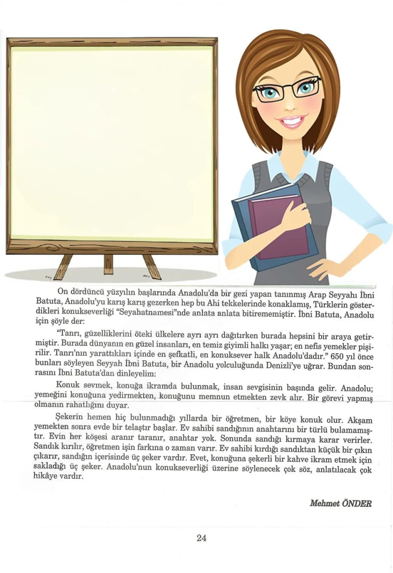5. Sınıf Türkçe Ders Kitabı Cevapları Anıttepe Yayınları Sayfa 24 Çözüm Görseli