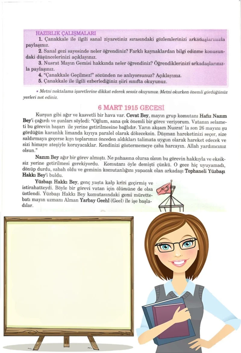 5. Sınıf Türkçe Ders Kitabı Cevapları Anıttepe Yayınları Sayfa 52 Çözüm Görseli