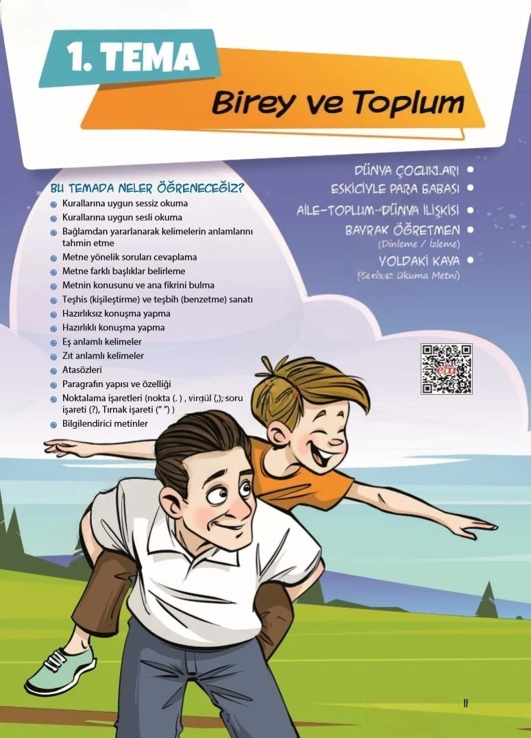5. Sınıf Türkçe Ders Kitabı Cevapları Koza Yayınları Sayfa 11 Çözüm Görseli