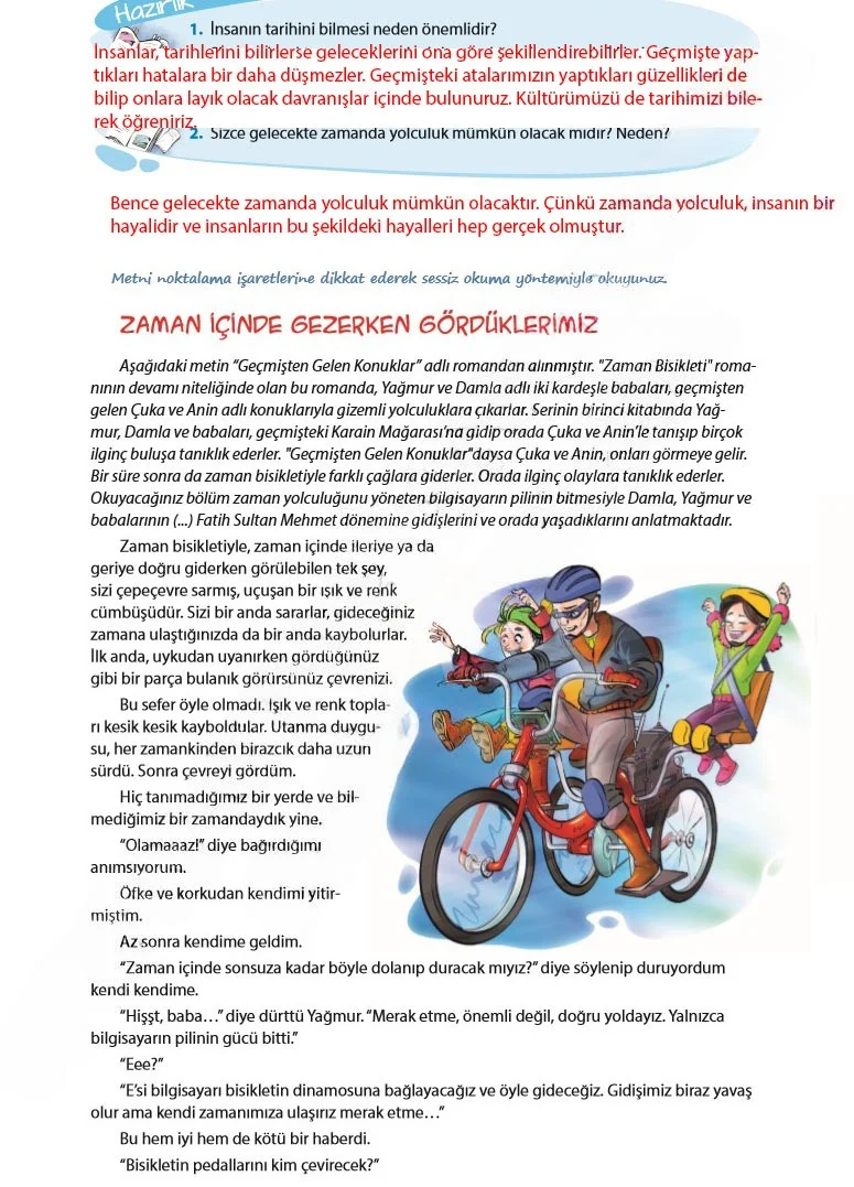 5. Sınıf Türkçe Ders Kitabı Cevapları Koza Yayınları Sayfa 198 Çözüm Görseli