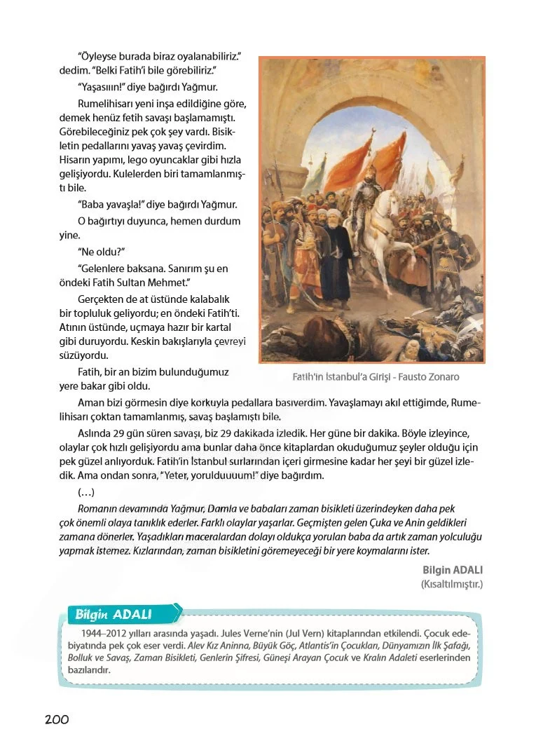 5. Sınıf Türkçe Ders Kitabı Cevapları Koza Yayınları Sayfa 200 Çözüm Görseli