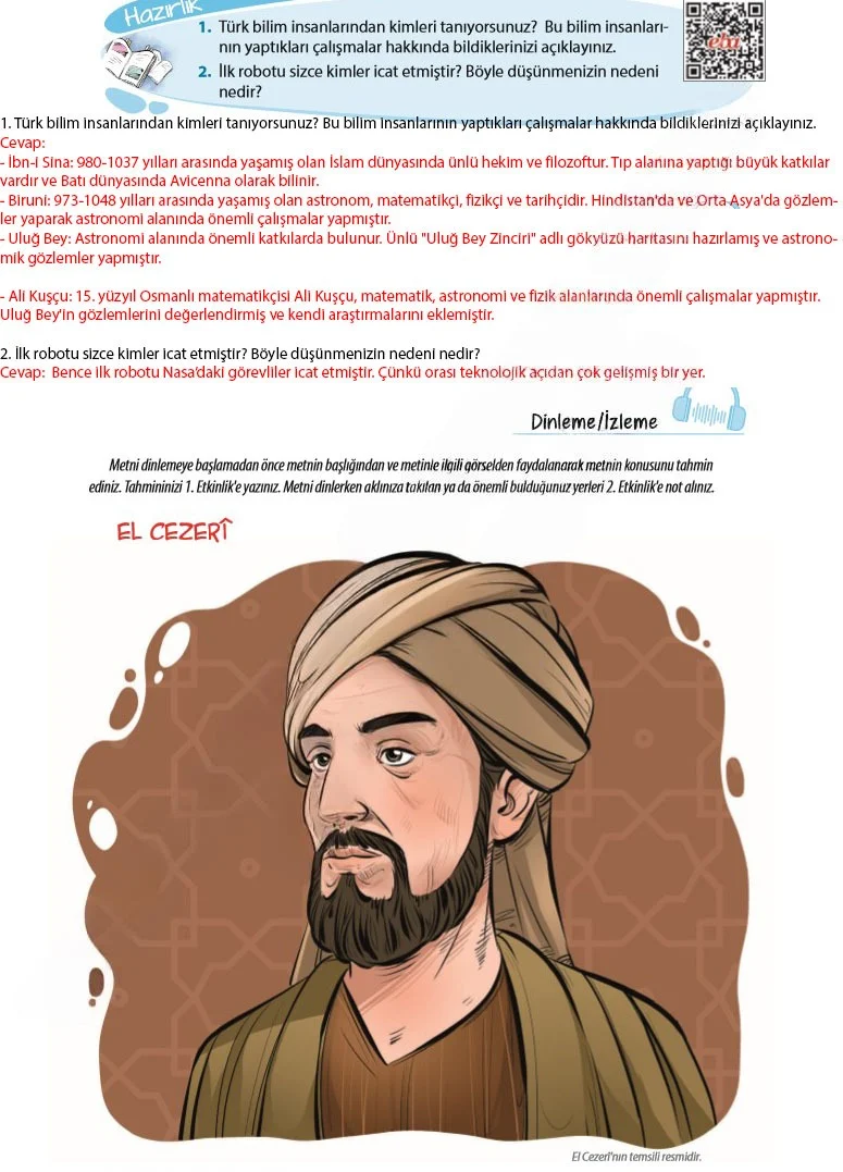 5. Sınıf Türkçe Ders Kitabı Cevapları Koza Yayınları Sayfa 212 Çözüm Görseli