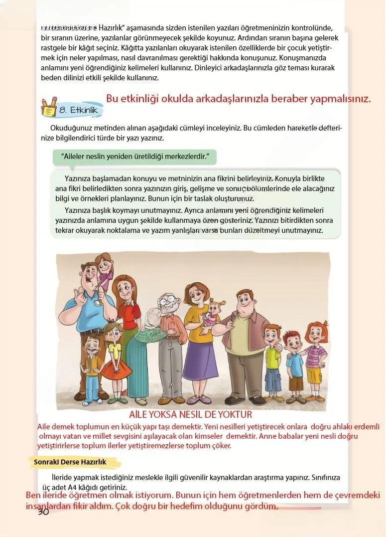 5. Sınıf Türkçe Ders Kitabı Cevapları Koza Yayınları Sayfa 30 Çözüm Görseli