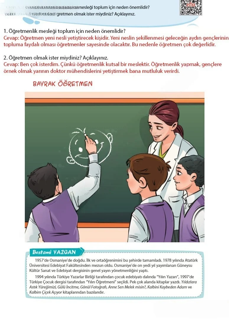 5. Sınıf Türkçe Ders Kitabı Cevapları Koza Yayınları Sayfa 31 Çözüm Görseli