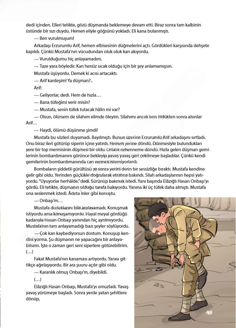 5. Sınıf Türkçe Ders Kitabı Cevapları Koza Yayınları Sayfa 49 Çözüm Görseli