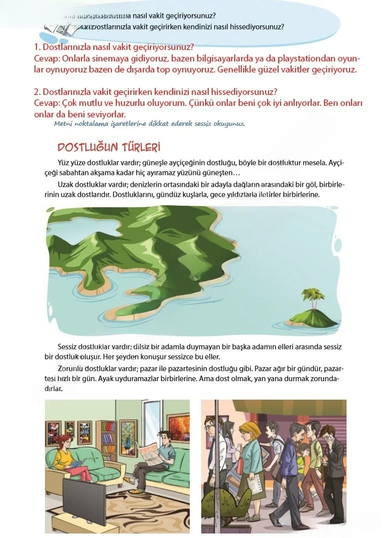 5. Sınıf Türkçe Ders Kitabı Cevapları Koza Yayınları Sayfa 85 Çözüm Görseli