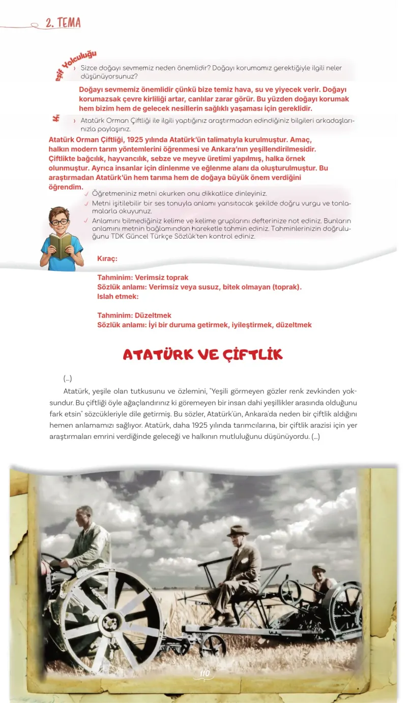 5. Sınıf Türkçe Ders Kitabı Cevapları Meb Yayınları 1 Sayfa 110 Çözüm Görseli