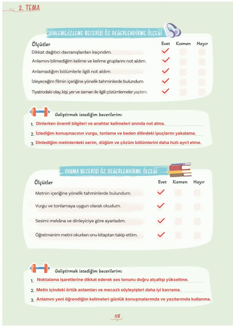5. Sınıf Türkçe Ders Kitabı Cevapları Meb Yayınları 1. Kitap Sayfa 118 Çözüm Görseli