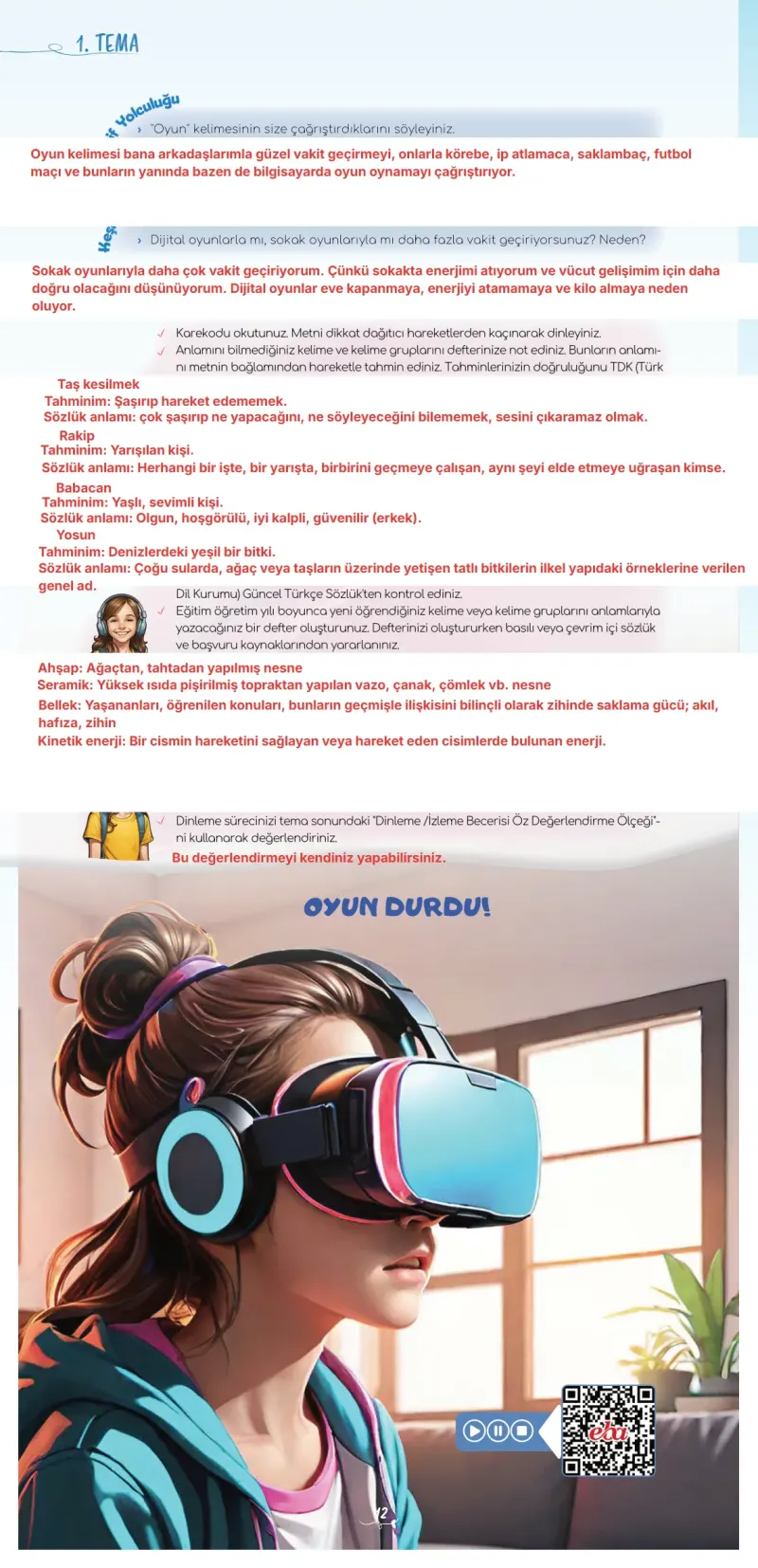 5. Sınıf Türkçe Ders Kitabı Cevapları Meb Yayınları 1 Sayfa 12 Çözüm Görseli