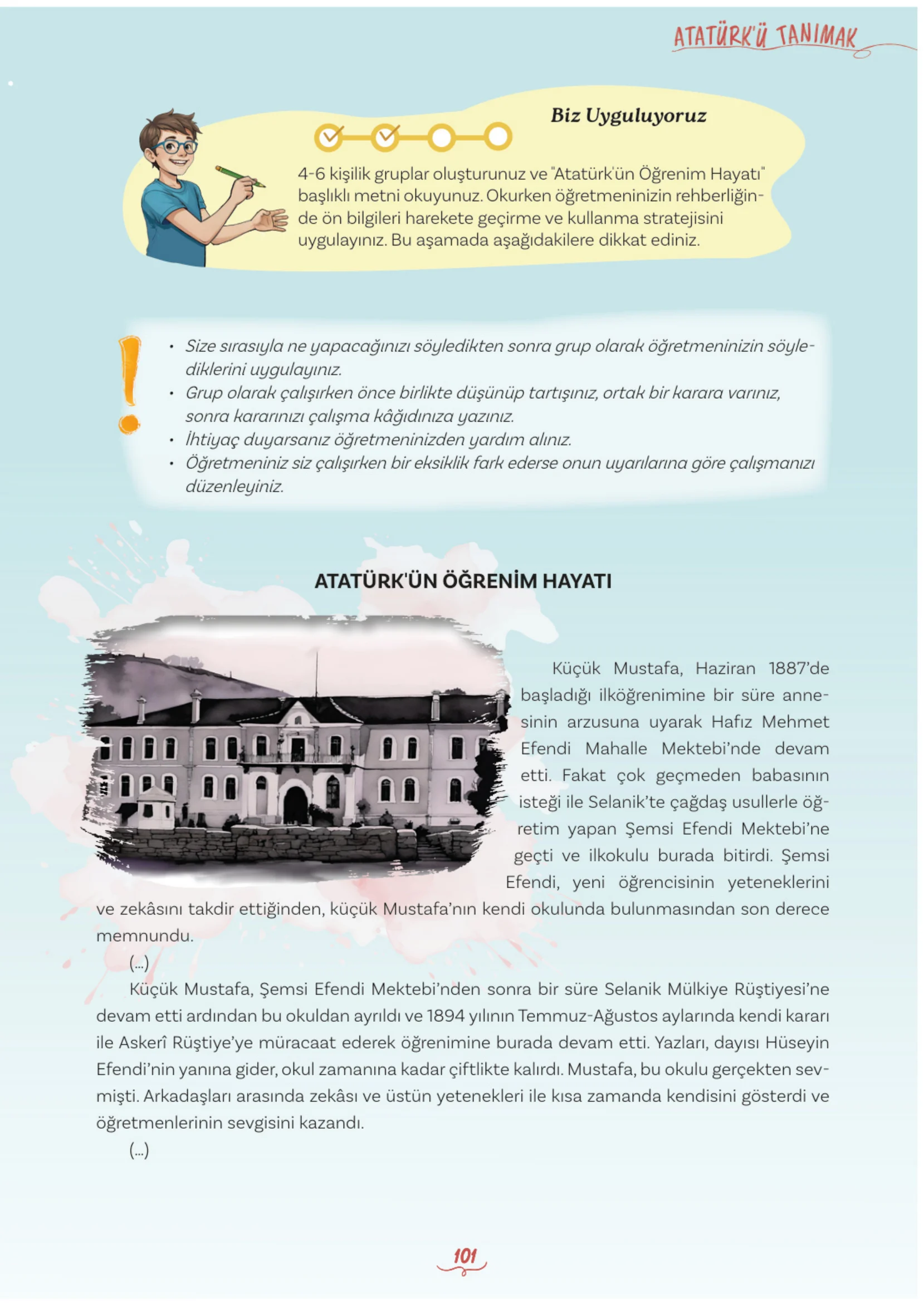 5. Sınıf Türkçe Ders Kitabı Cevapları Meb Yayınları 1. Kitap Sayfa 101